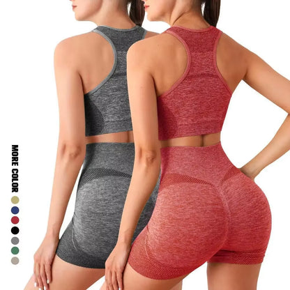 FitFlow™ Gym Shorts & Sport Bras